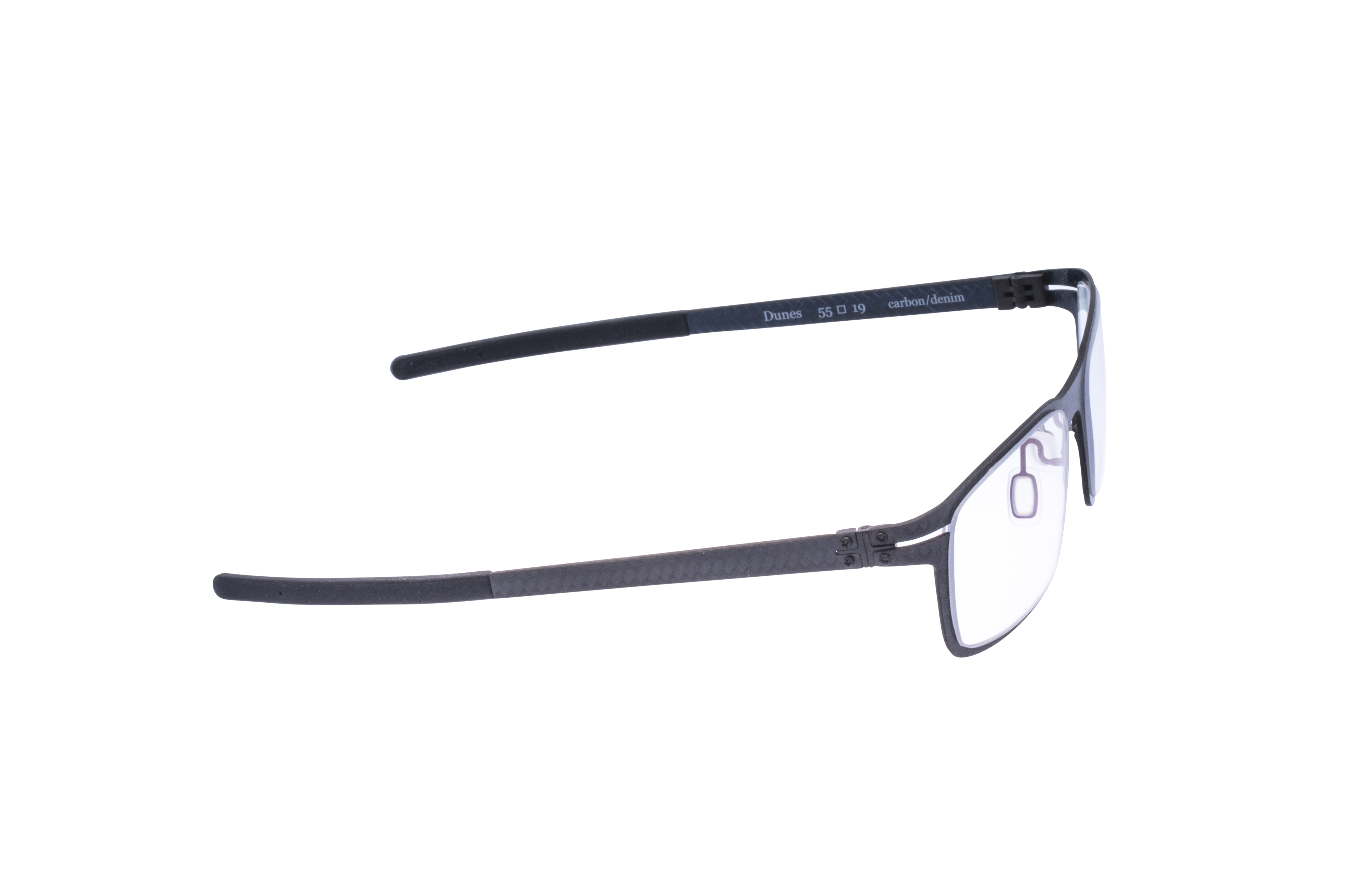 360 Grad Ansicht 5 Blac Dunes, Brille auf Weiß - Fassung bei KUNK